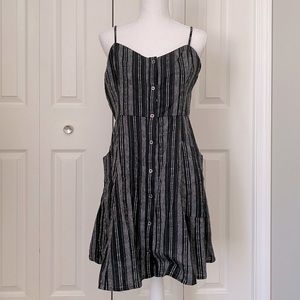 Striped Linen Sundress